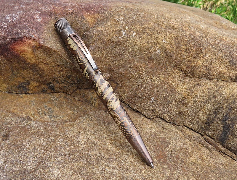 Retro 51 Tornado Smithsonian Rollerball Pen - Dino Fossil - Image 3